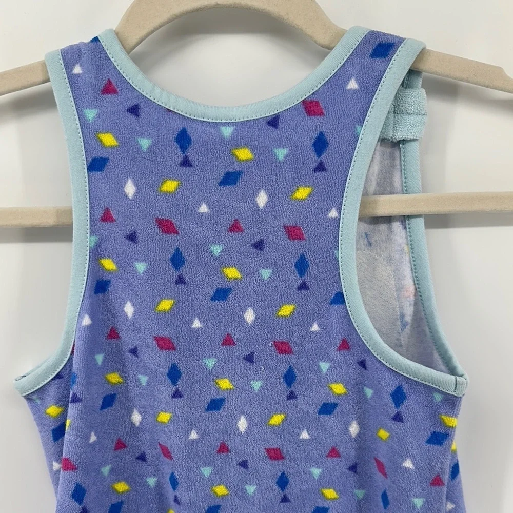 Disney Whimsical Princess Beach Blue/Purple Swim Elsa Coverup Dress Sz5/6